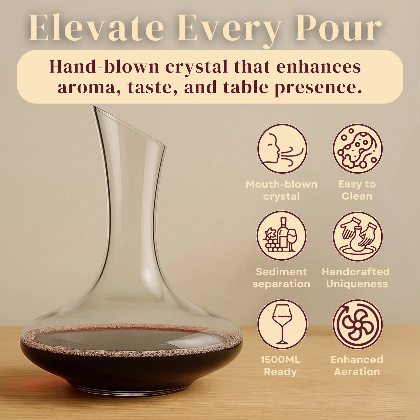 Wine Decanter - Millesime™