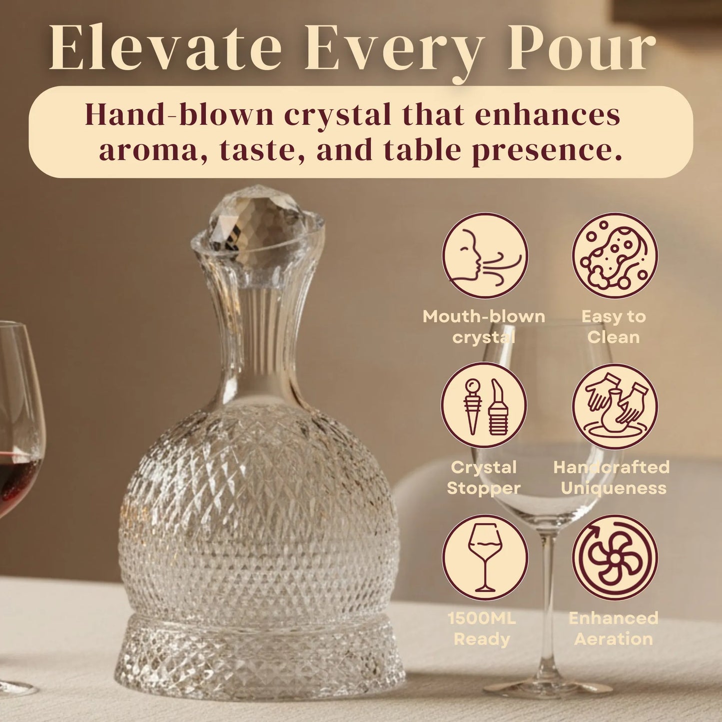 Wine Decanter Rubis™