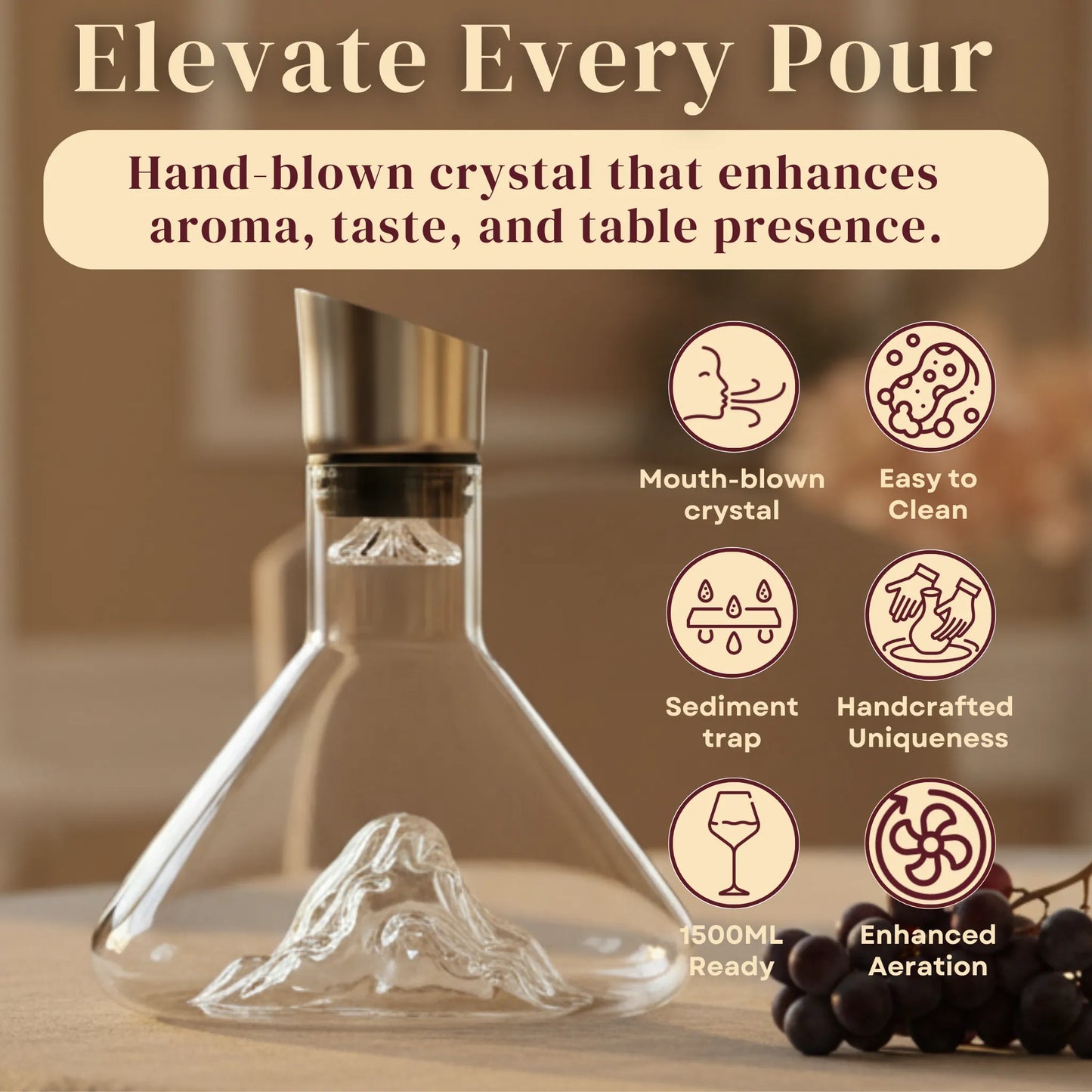 Wine Decanter Mont-blanc™