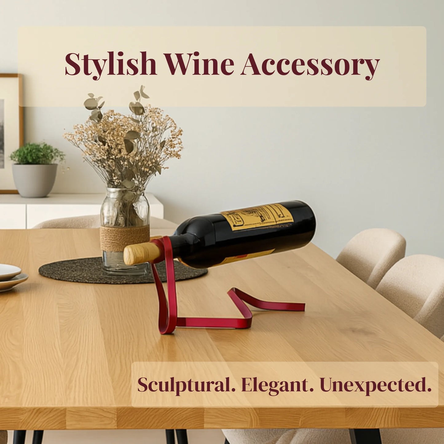 Floating Wine Bottle holder - Cloud™